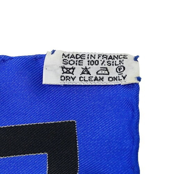 HERMES Black Scarf - Picture 5 of 12